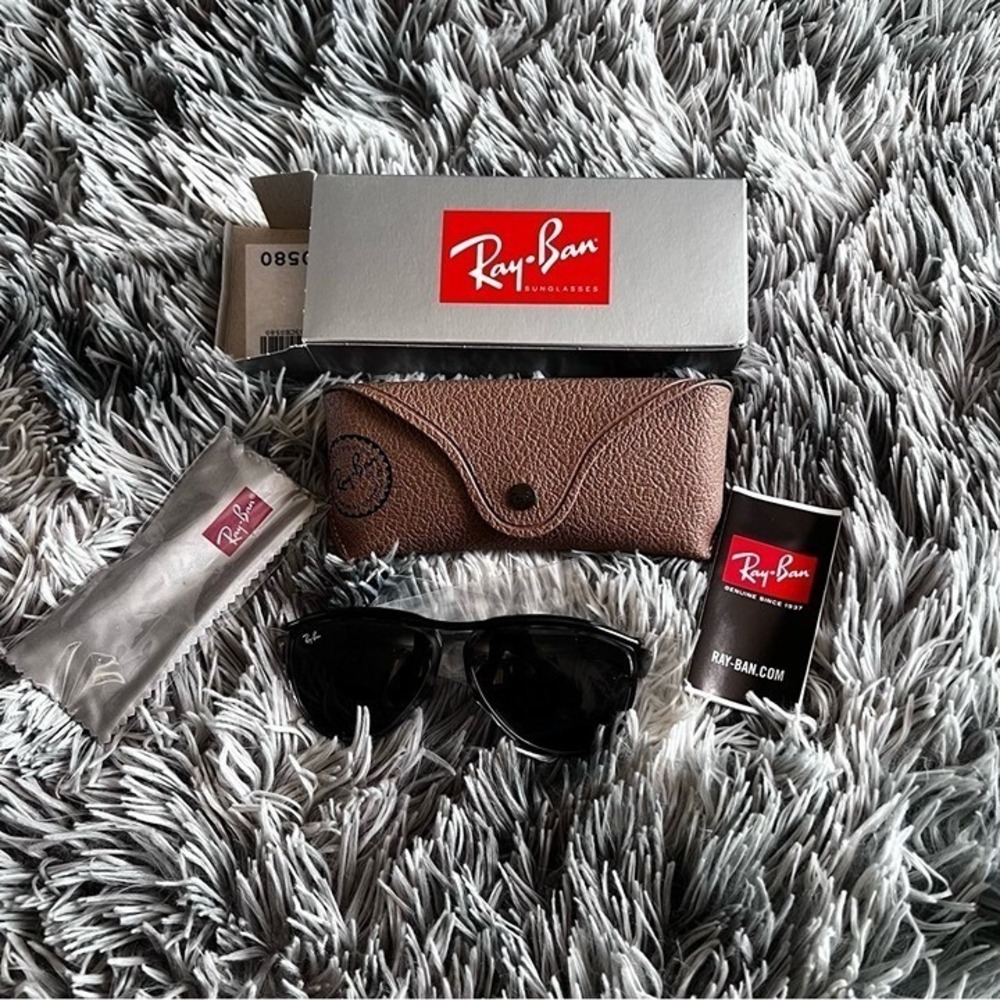 NEW RAY-BAN RB 2219 OLYMPIAN AVIATOR 1305/B1 BLACK AUTHENTIC EYEGLASSES  59-13